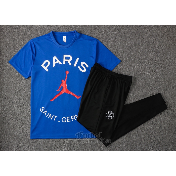 Chandal del Paris Saint-Germain Manga Corta 2021-2022 Azul